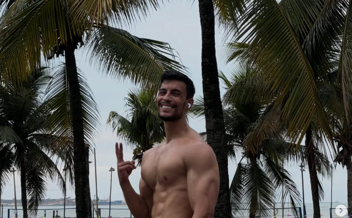 Samuel em conteúdo de lifestyle e performance