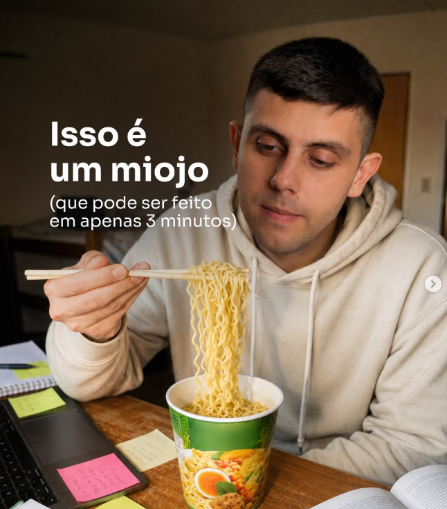 Thiago criando conteúdo acessível para sua audiência