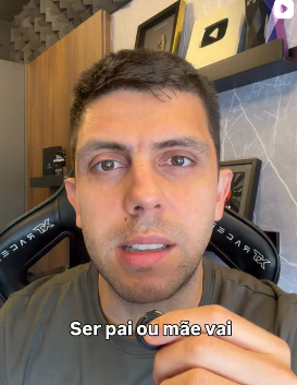 Thiago conversando diretamente com sua comunidade
